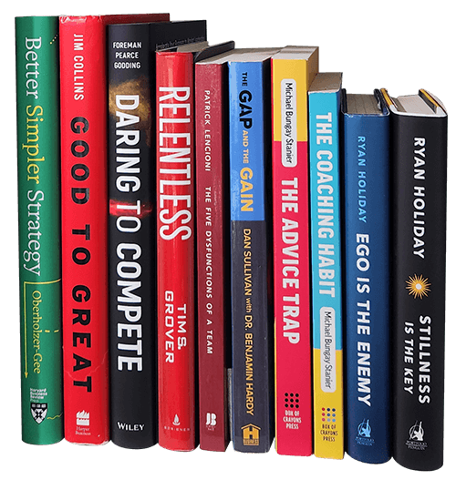 Top Leadership in Business books